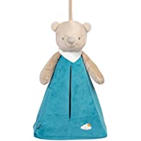 Los mejores  - Nattou Bolsa para pañales del Oso Basile- Organizador- Mia y Basile- 60 x 33 x 12 cm- Azul-Beige